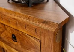 Buffet 107x54 Acacia Laqué Miel OXFORD #0505 -Massivmoebel24 09 330 610 00P8 7