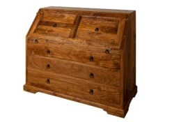 Secrétaire 107x50 Acacia Laqué Miel OXFORD #0515 -Massivmoebel24 09 330 610 0P38 9