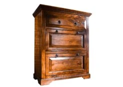 Commode 80x45 Acacia Laqué Miel OXFORD #0904 -Massivmoebel24 09 330 610 9604 9