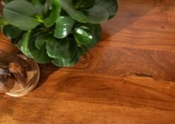 Buffet 106x50 Acacia Laqué Miel OXFORD #0408 -Massivmoebel24 09 330 611 4506 5