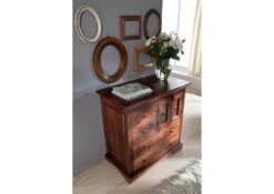 Commode 87x50 Acacia Laqué Nougat OXFORD #446 -Massivmoebel24 09 330 620 0009 3