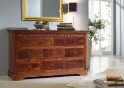 Commode 145x49 Acacia Laqué Nougat OXFORD #524