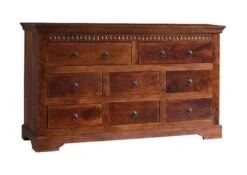 Commode 145x49 Acacia Laqué Nougat OXFORD #524 -Massivmoebel24 09 330 620 00P6 9