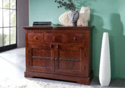 Buffet 120x40 Acacia Laqué Nougat OXFORD #531