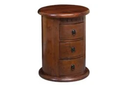 Commode 42x42 Acacia Laqué Nougat OXFORD #337 9 Commode 42x42 Acacia Laqué Nougat OXFORD #337 -Massivmoebel24 09 330 620 0137 9