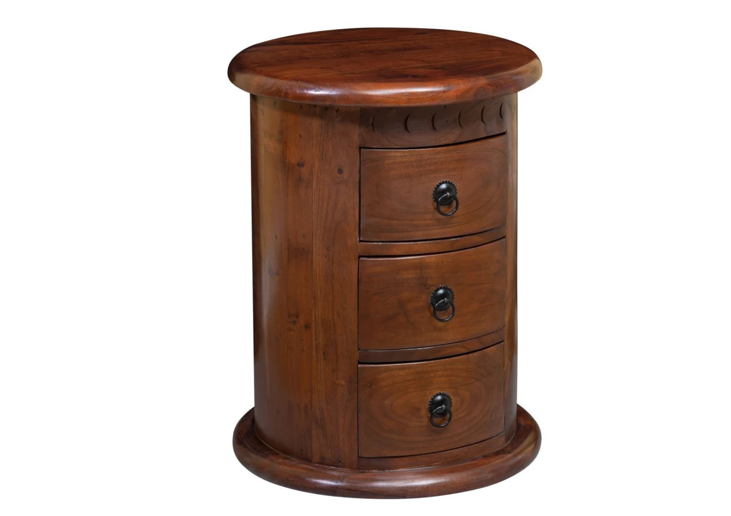 Commode 42x42 Acacia Laqué Nougat OXFORD #337 5 Commode 42x42 Acacia Laqué Nougat OXFORD #337 – Image 5