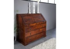 Secrétaire 107x50 Acacia Laqué Nougat OXFORD #515