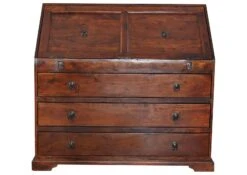 Secrétaire 107x50 Acacia Laqué Nougat OXFORD #515 -Massivmoebel24 09 330 620 0P38 09