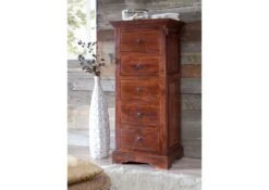 Commode 54x44 Acacia Laqué Nougat OXFORD #433