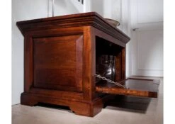 Coffre 85x50 Acacia Laqué Nougat OXFORD #906 -Massivmoebel24 09 330 620 9606 05