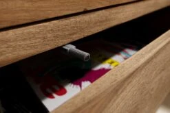 Commode 96x50 Palissandre Huilé Brun BUENO #1004 -Massivmoebel24 09 330 679 1004 7