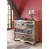 Commode 100x42 Bois De Récupération Laqué Multicolore NATURE OF SPIRIT #49