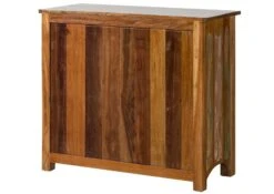 Commode 100x42 Bois De Récupération Laqué Multicolore NATURE OF SPIRIT #49 -Massivmoebel24 09 330 700 5148 11