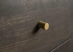 Buffet 145x40 Manguier Huilé Gris Taupe DIAMOND #107 -Massivmoebel24 09 330 760 0007 5