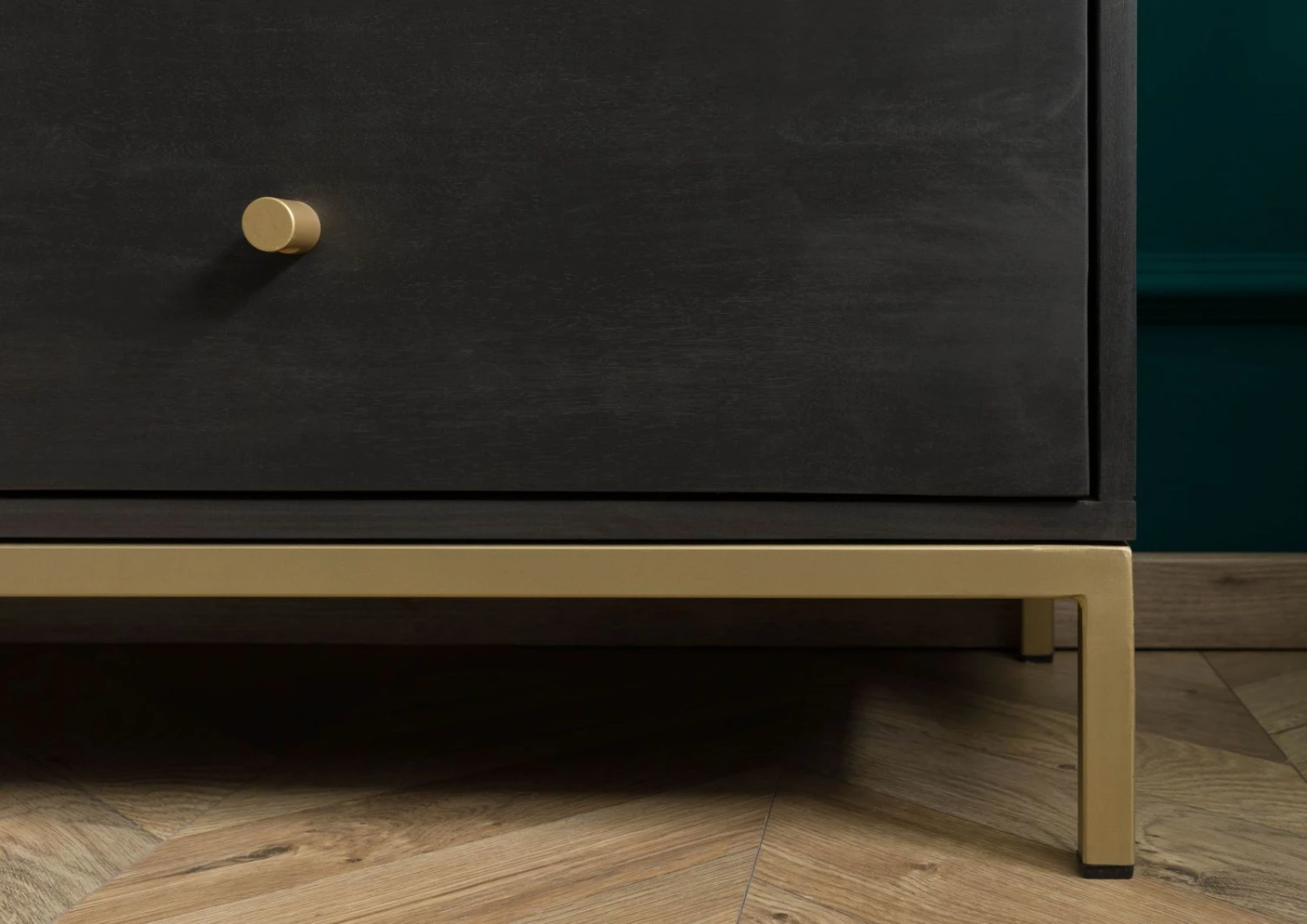 Buffet En Bois De Manguier 122x40x77 Gris Huilé DIAMOND #109 7 Buffet En Bois De Manguier 122x40x77 Gris Huilé DIAMOND #109 – Image 7