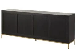 Buffet En Bois De Manguier 194x40x77 Gris Huilé DIAMOND #121 17 Buffet En Bois De Manguier 194x40x77 Gris Huilé DIAMOND #121 -Massivmoebel24 09 330 760 0021 10