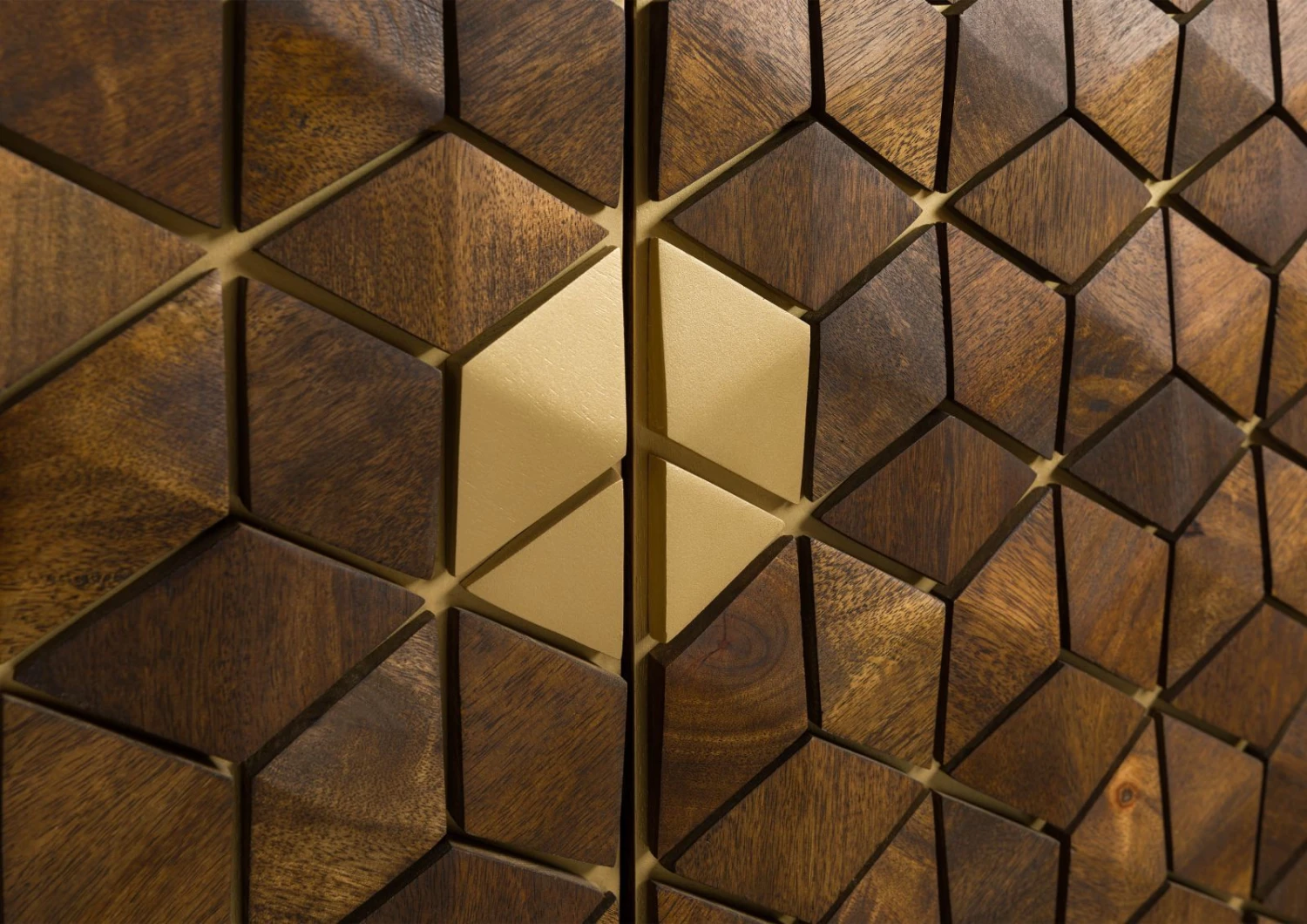 Buffet 145x40 Manguier Huilé Brun DIAMOND #207 6 Buffet 145x40 Manguier Huilé Brun DIAMOND #207 – Image 6