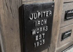 Commode 70x45 Manguier Laqué Gris RAILWAY #211 13 Commode 70x45 Manguier Laqué Gris RAILWAY #211 -Massivmoebel24 09 330 772 1011 6