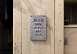 Armoire 100x45 Manguier Laqué Blanchi RAILWAY #314 -Massivmoebel24 09 330 772 2013 7