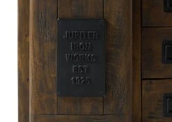 Commode En Bois De Manguier Huilé RAILWAY #411 -Massivmoebel24 09 330 772 3011 06