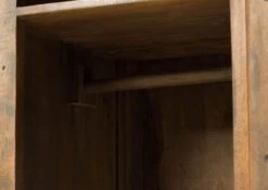 Armoire En Bois De Manguier Huilé RAILWAY #416 -Massivmoebel24 09 330 772 3015 05