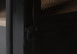 Vitrine En Bois De Manguier Huilé RAILWAY #430 -Massivmoebel24 09 330 772 3026 05