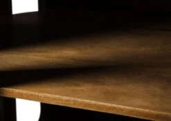 Vitrine En Bois De Manguier Huilé RAILWAY #430 -Massivmoebel24 09 330 772 3026 07