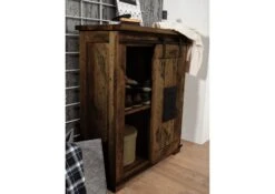 Commode En Bois De Manguier Huilé RAILWAY #453 -Massivmoebel24 09 330 772 3040 03