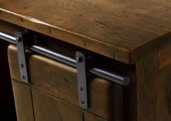 Commode En Bois De Manguier Huilé RAILWAY #453 -Massivmoebel24 09 330 772 3040 05