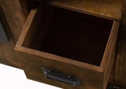 Commode En Bois De Manguier Huilé RAILWAY #453 -Massivmoebel24 09 330 772 3040 06