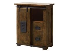 Commode En Bois De Manguier Huilé RAILWAY #453 -Massivmoebel24 09 330 772 3040 09