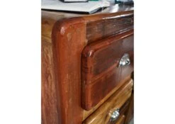 Buffet 100x40 Bois De Récupération Laqué Multicolore FREEZY #08 -Massivmoebel24 09 330 803 1014 6