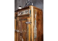 Buffet 90x40 Bois De Récupération Laqué Multicolore FREEZY #37 -Massivmoebel24 09 330 803 1027 3