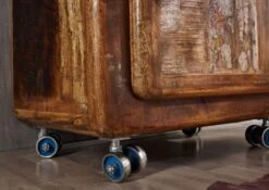 Meuble D'appoint 55x38 Bois De Récupération Laqué Multicolore FREEZY #43 9 Meuble D'appoint 55x38 Bois De Récupération Laqué Multicolore FREEZY #43 -Massivmoebel24 09 330 803 1033 4