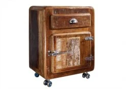 Meuble D'appoint 55x38 Bois De Récupération Laqué Multicolore FREEZY #43 11 Meuble D'appoint 55x38 Bois De Récupération Laqué Multicolore FREEZY #43 -Massivmoebel24 09 330 803 1033 9