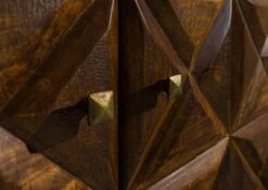 Buffet 94x46 Manguier Laqué Brun STILMÖBEL #125 -Massivmoebel24 09 330 823 0025 7