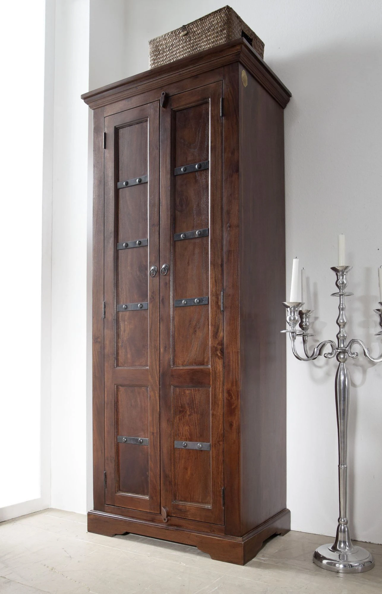 Armoire 73x45 Acacia Laqué Nougat OXFORD #901 2 Armoire 73x45 Acacia Laqué Nougat OXFORD #901 – Image 2