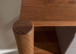 Étagère Acacia 160x40x100 Naturel Laqué KOPENHAGEN #125 -Massivmoebel24 09 350 493 1025 04