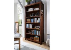 Bibliothèque 100x40 Palissandre Laqué Life Honey METRO LIFE #104