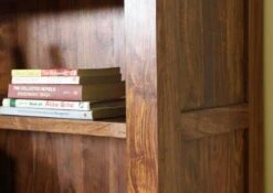 Bibliothèque 100x40 Palissandre Laqué Life Honey METRO LIFE #104 11 Bibliothèque 100x40 Palissandre Laqué Life Honey METRO LIFE #104 -Massivmoebel24 09 350 520 1004 4