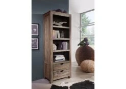 Étagère 65x42 Palissandre Huilé Gris Taupe NATURE GREY #50