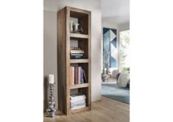 Étagère 48x35 Palissandre Huilé Gris Taupe NATURE GREY #52