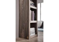 Étagère 48x35 Palissandre Huilé Gris Taupe NATURE GREY #52 -Massivmoebel24 09 350 550 0052 3