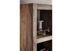 Étagère 48x35 Palissandre Huilé Gris Taupe NATURE GREY #52 -Massivmoebel24 09 350 550 0052 4