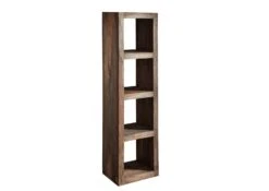 Étagère 48x35 Palissandre Huilé Gris Taupe NATURE GREY #52 -Massivmoebel24 09 350 550 0052 9