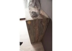 Étagère 48x35 Palissandre Huilé Gris Taupe NATURE GREY #55 -Massivmoebel24 09 350 550 0055 3