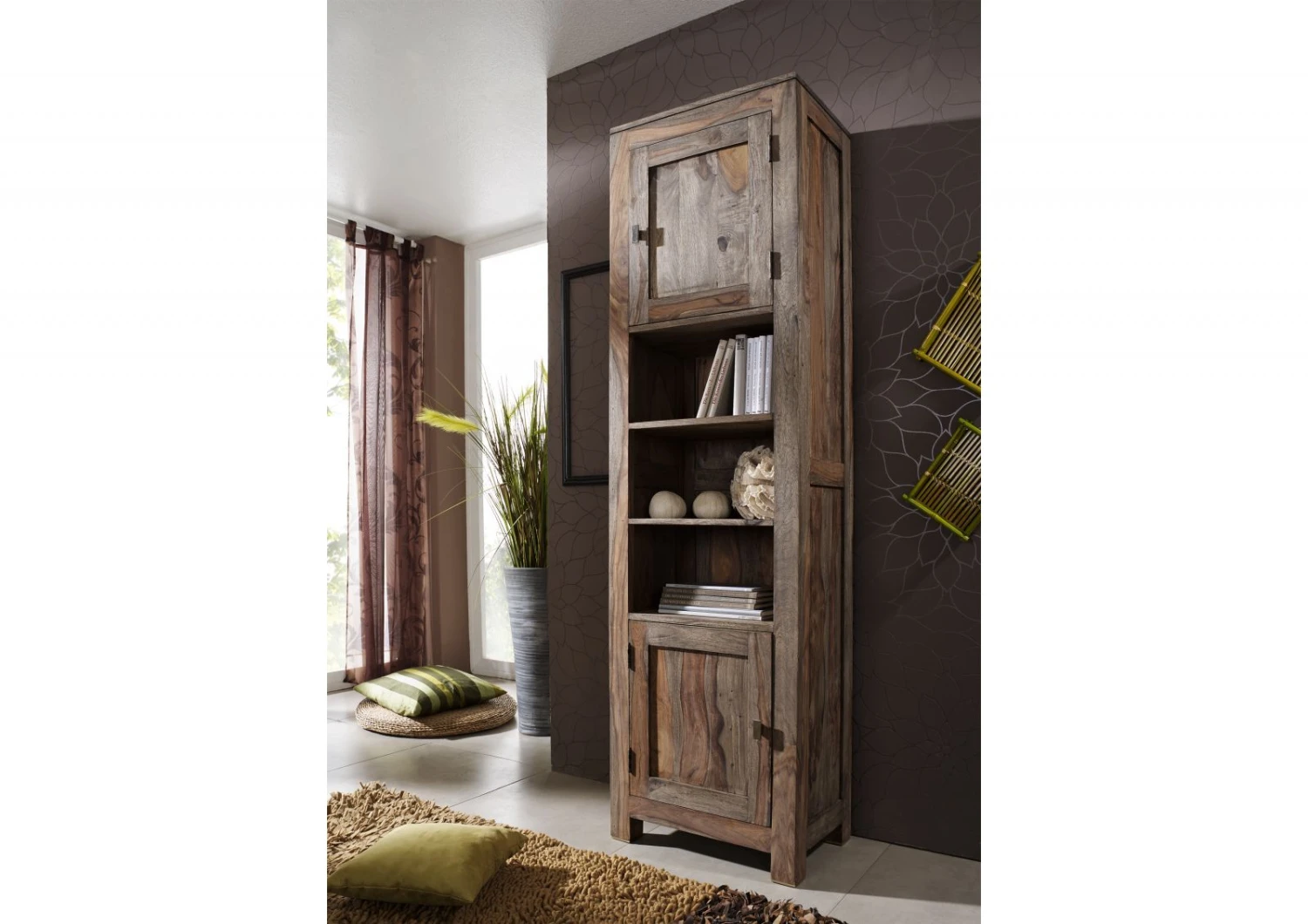 Étagère 55x37 Palissandre Huilé Gris Taupe NATURE GREY #151 1 Étagère 55x37 Palissandre Huilé Gris Taupe NATURE GREY #151