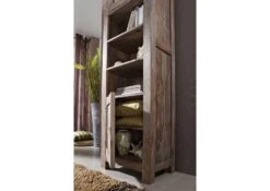 Étagère 55x37 Palissandre Huilé Gris Taupe NATURE GREY #151 8 Étagère 55x37 Palissandre Huilé Gris Taupe NATURE GREY #151 -Massivmoebel24 09 350 550 0151 3