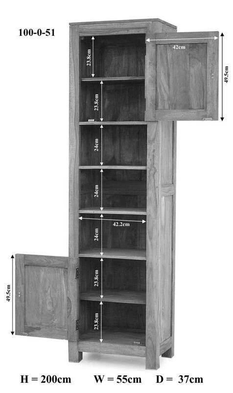 Étagère 55x37 Palissandre Huilé Gris Taupe NATURE GREY #151 5 Étagère 55x37 Palissandre Huilé Gris Taupe NATURE GREY #151 – Image 5