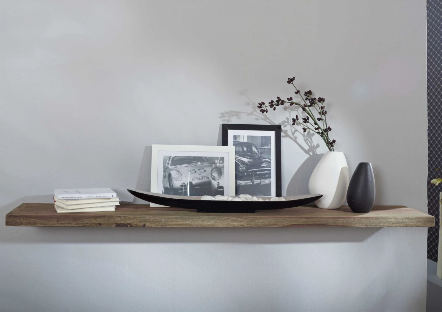 Étagère Murale 55x25 Palissandre Huilé Gris Taupe NATURE GREY #062 3 Étagère Murale 55x25 Palissandre Huilé Gris Taupe NATURE GREY #062 – Image 3